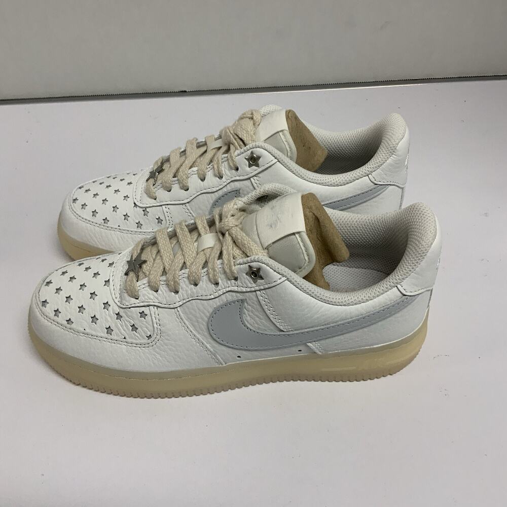 Nike Air Force 1 Low Starry Night FD0793 100 Size 6.5 Women White Cream Beige
